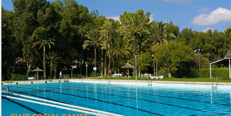 Santa Apolonia-piscina